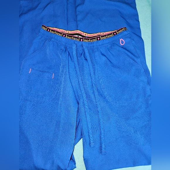 XS Royal Blue Heart Soul Scrub Set - Picture 6 of 7